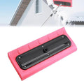 Snow Roof Rake, Foam Snow Pusher, Foam Broom Scraper for Clearing, Snow Brush Rake for Roof Snow Removal Tool, for Home Driveway Vehicle Windshields Solar Panels (Rake Head(Without Pole))