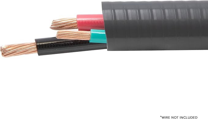 Maxxima 1 in. x 25 ft. Flexible PVC Non Metallic Liquid Tight Electrical Conduit 25 Foot Roll
