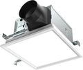 SNP100HL9 | 100 CFM | 0.8 Sone | Energy Star Certified | Humidity Sensing | Dimmable 4000K LED | No Attic Access Required | Quiet Bathroom Ventilation Exhaust Extractor Fan