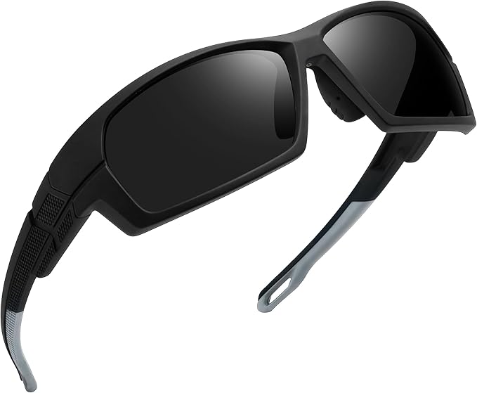Joopin Sports Sunglasses Polarized UV400 Protection Wrap Around Sun Glasses Shades for Men Women