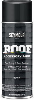 Seymour 16-1706 Roof Accessory Paint, Flat Black
