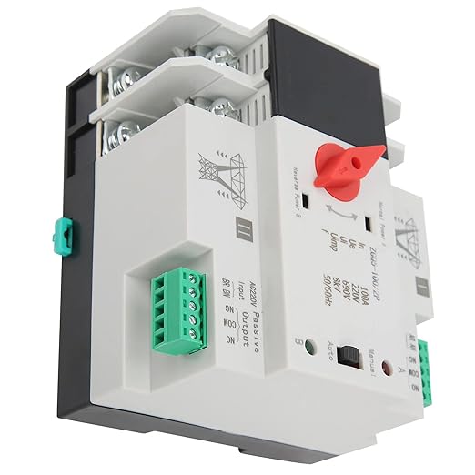 Power Automatic Transfer Switch Power Generator Changeover Switch ZGQ5-100/2P 220V Self Cast Conversion
