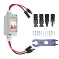 Solar Panel Disconnect Switch 500V 32A MCB DC Circuit Breaker IP65(with Cable and PV Connector)