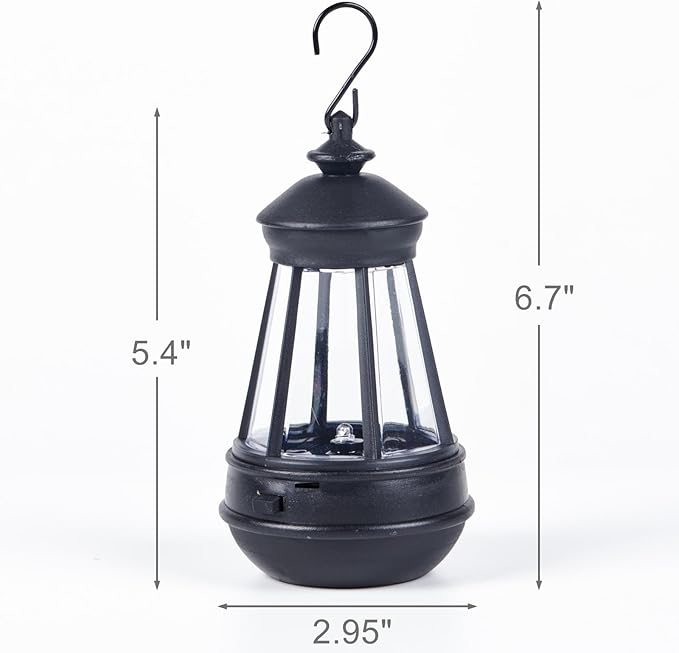 Solar-Lantern Waterproof Lights Replacement - Garden Decor Outdoor Lighting Decorative Patio Lighting Solar Replacement(mini Lantern 2pack)