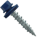 Metal Roofing Screws: (250) 10 x 1 Gallery Blue Hex Head Sheet Metal Roof Screw. Self Starting Metal to Wood siding Screws. EPDM Washer. Colored Head