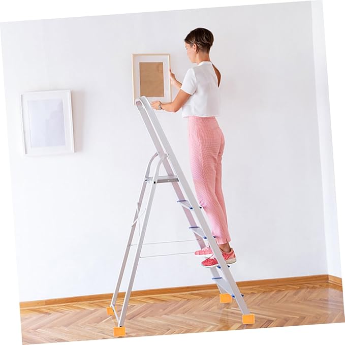 POPETPOP 8Pcs Non Slip Rubber Ladder Feet Caps Durable Stabilizer Foot Covers for Enhanced Safety and Grip Various Surfaces Easy Installation for Home Repairs and Construction Work