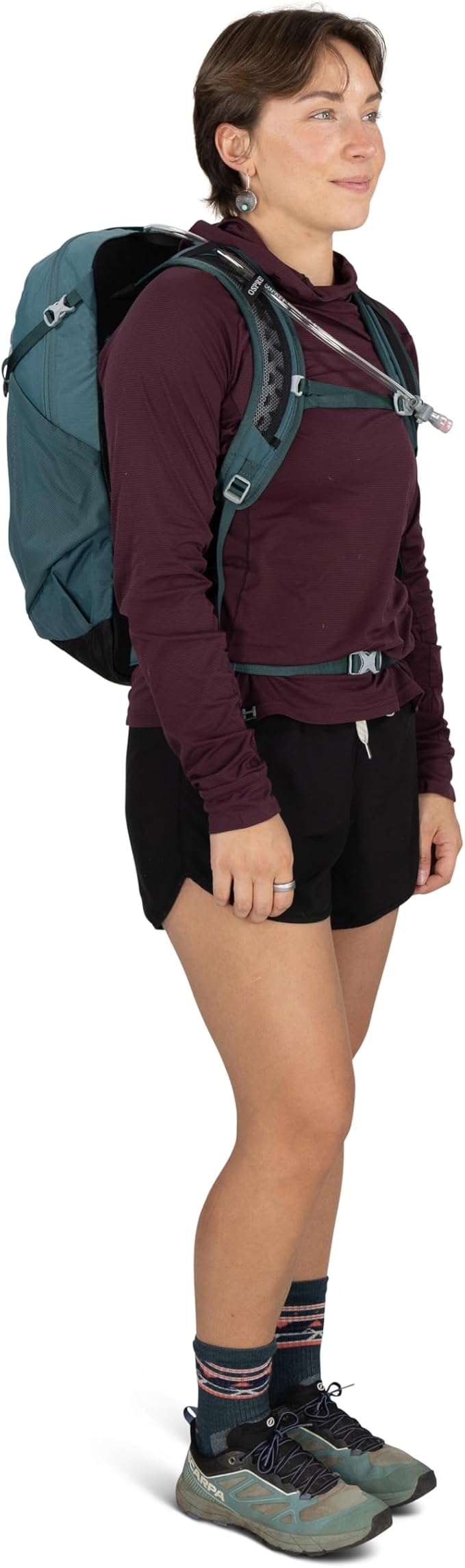 Osprey Sportlite Lightweight Hiking Backpack with Hydraulics Reservoir for Men & Women - Everyday Hydration Travel Bag