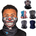 S A Company 5-Pack UV Face Shield | UV 30+ Multipurpose Neck Gaiter Balaclava for Adults | Multiple Color Packs