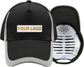 YOWESHOP Reflective Safety Baseball Cap Customize Logo with Removable PE Shell Hi-Vis Safety Work Hat