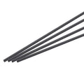 MECCANIXITY Carbon Fiber Rod, 6mm x 400mm Carbon Rod Bar for RC Airplane DIY Craft Kite Wing Tube Quadcopter Arm Repair Pack of 4