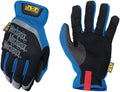 Mechanix Wear FastFit Work Gloves - Anti-Slip & Abrasion Resistant Heavy Duty Gloves - Touchscreen Compatible - Vibration Damping - Multipurpose Use - Large - Blue