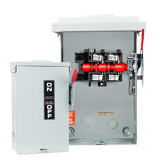 2P 60Amp 120V/240V General Duty Safety Switch，Disconnect Switches Box，Quick Disconnect Safety Switch