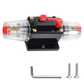 100 Amp Circuit Breaker Manual Reset Inline Fuse, 12V-48V DC for car Audio Marine Boat Trolling Motor Solar System Protection