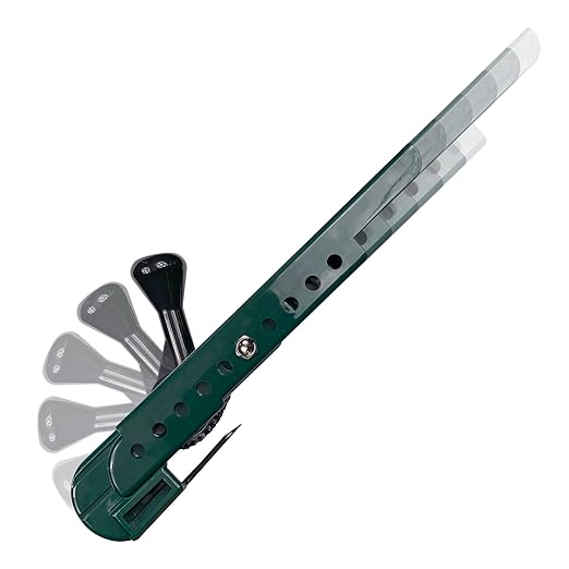 PacTool Gecko Gauge 8 in. x 3/8 in. D Plastic LP Siding Tool Green 2 pk