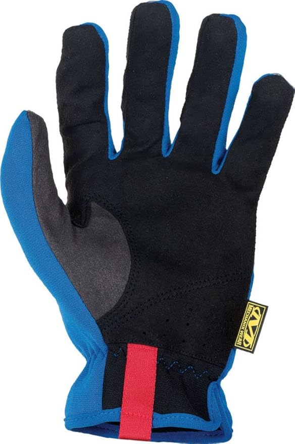 Mechanix Wear FastFit Work Gloves - Anti-Slip & Abrasion Resistant Heavy Duty Gloves - Touchscreen Compatible - Vibration Damping - Multipurpose Use - XX-Large - Blue