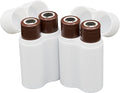 Slimline 18650 Battery Case, soft durable material - Pack of 2 (Holds 2 Batteries)