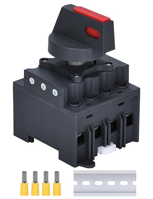 DIHOOL Solar Disconnect Switch,32 Amp DC1200V 4P Isolator