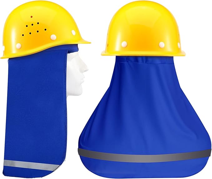 Sintege 4 Pieces Sun Shade Hat Neck Sun Shade Hat Cooling Skull Cap