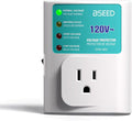 BSEED Single Outlet Surge Protector for Refrigerator, Power Surge Protector with Ground Protected Light Indicators, Adjustable Voltage Protector for Washing Machine, TV and Freezer, 15A, 120V,1 Pack
