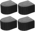 4pcs Ladder Protective Cushion Caps Non-Slip Ladder Feet Covers for Enhanced Stability Cushion for Extension Easy Installation and Debris Protection