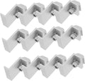 12pcs Solar Panel Rack Clips Bracket Clip for Outdoor Solar Panel Installation Weather-Resistant Support for Secure Fixing