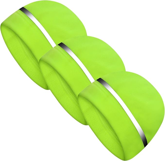 3 Pieces Safety Beanie High Visibility Reflective Beanie Hat Unisex Winter Security Beanies for Outdoor Night Works, Sports