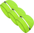 3 Pieces Safety Beanie High Visibility Reflective Beanie Hat Unisex Winter Security Beanies for Outdoor Night Works, Sports