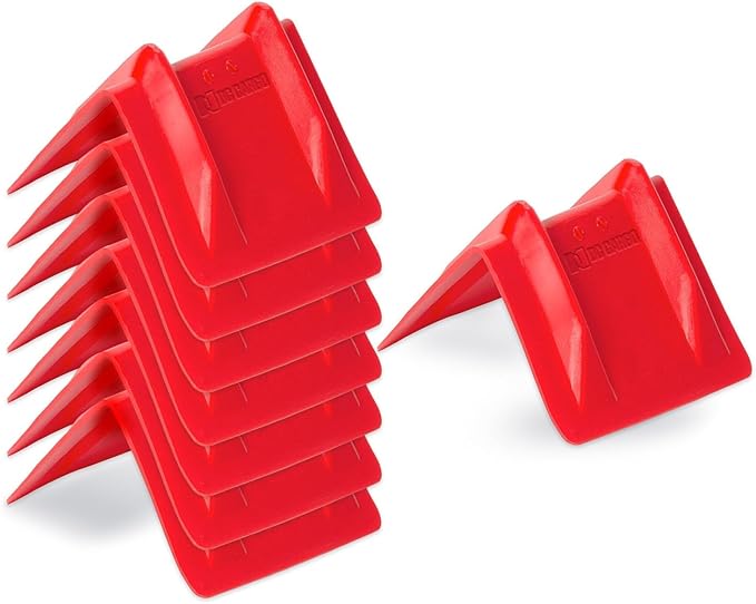 DC Cargo - Heavy-Duty Edge Protectors, 8"x8"x12" (pack of 8) Strap Protectors for Flatbed Equipment, Unparalleled Cargo Management Solutions for Truckers, Contractors, and Outdoor Enthusiasts