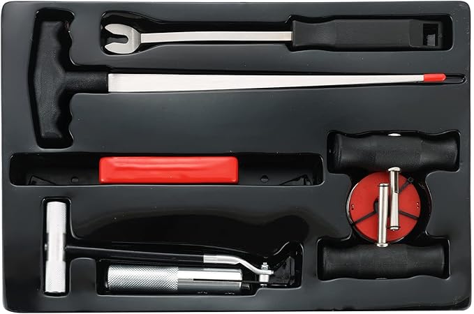 7PCS Windshield Removal Tool Kit | Automotive Wind Glass Remover Hand Tool,Windscreen Remover Set for Classic Vintage Car