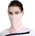 UPF 50+ Face Mask for Women & Men - Ice Silk Cooling Full Face Cover, Breathable Sun Protection Neck Gaiter