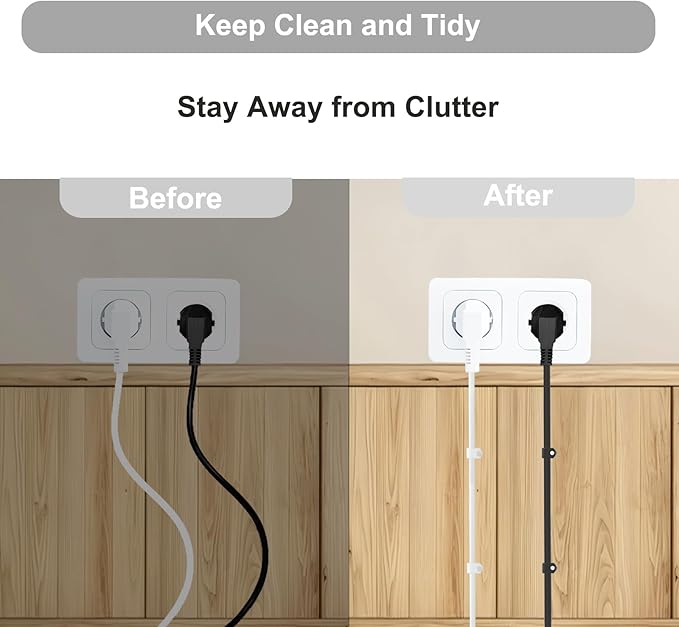 Black Cable Clips Pack of 200, Heavy-Duty Nail in Wire Clips, 304 Stainless Steel, UV and Weather Resistant, Cable Wire Management for Phone and Ethernet Wire, Power Cords, Tube