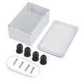 115x90x55mm Plastic Junction Box, Waterproof IP65 Electrical Enclosure Box Universal Project Box with PC Transparent Clear Cover 4.5x3.5x2.2 inch(115 x90 x55 mm)¡­