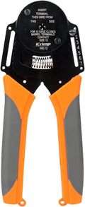 iCrimp Closed Barrel Crimper 4 Way Indent,8 Impression Type for Deutsch Solid Contacts gage 12 (IWD-12)