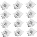 12Pcs Solar Panel Clamp Durable Metal Bracket Clips for Secure Solar Mounting Versatile Design for Various Solar Systems Weather Resistant
