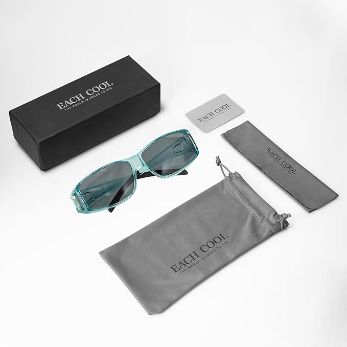 Night Driving Glasses Night Vision Glasses Fit Over Glasses Polarized Anti-Glare UV400 Gift for Men Women