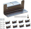 Solar Panel Mounting Brackets Z Bracket, with Nuts and Bolts,Suitable for 50W to 150W Solar Panels on RV,Boats,Motorhome, Cabins, Sheds, Garages,Off Grid, Stainless Steel, 2 Units (8PCS)