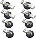 Heavy Duty Magnetic Cable Clips, Anti-Scratch Magnetic Cord Organizers, Anti-Slip Cable Clips Strong Magnet Cord Holder, Wire Holders for RV, Car, Garage, Office, Patio, Shelves 8 PCS