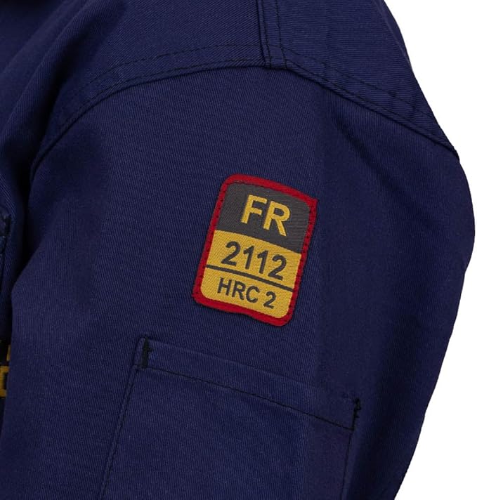 Flame Resistant FR Coverall - 88% C / 12% Nylon - 7oz