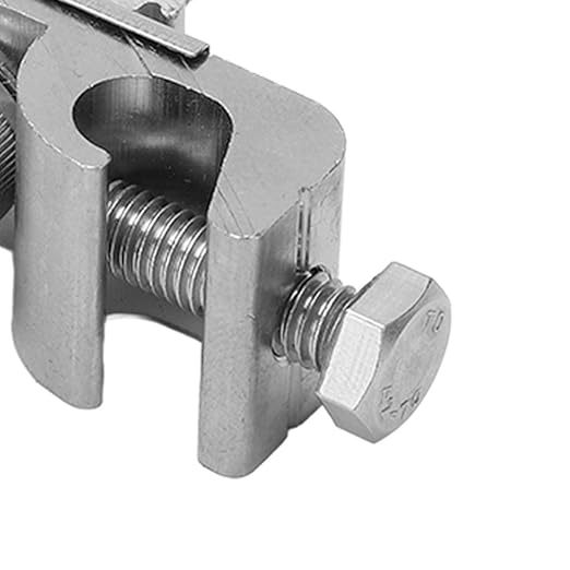 10Pcs Solar Mounting System Grounding Clip Lug Bracket Clamps Photovoltaic Support Parts