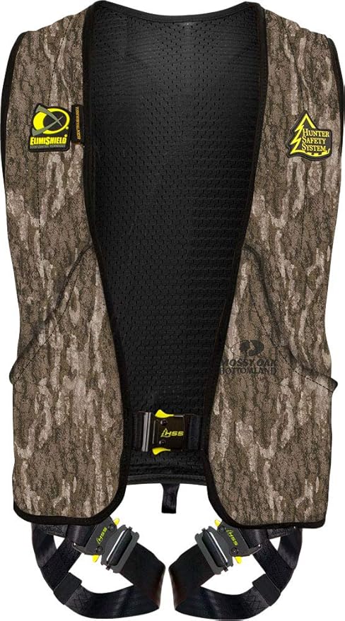 Hunter Safety System TreeStalker II Harness: Lightweight Tree Stand Safety Harness for Hunting, All-Season Fit