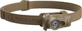 Princeton Tec Byte Tactical LED Headlamp Lightweight Compact, Durable Hands-Free Lighting with White and Red Beam Options - Tan