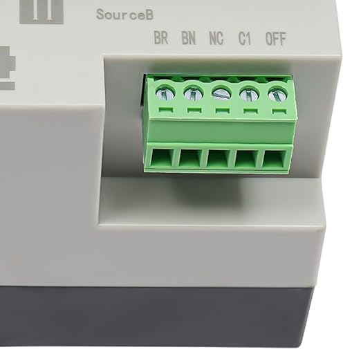 MINI Dual Power Automatic Transfer Switch 110V AC 2P 690V 50Hz Dual Power Automatic Toggle Controller 63A, 80A, 100A(Optional) PC Level (2P 100A)