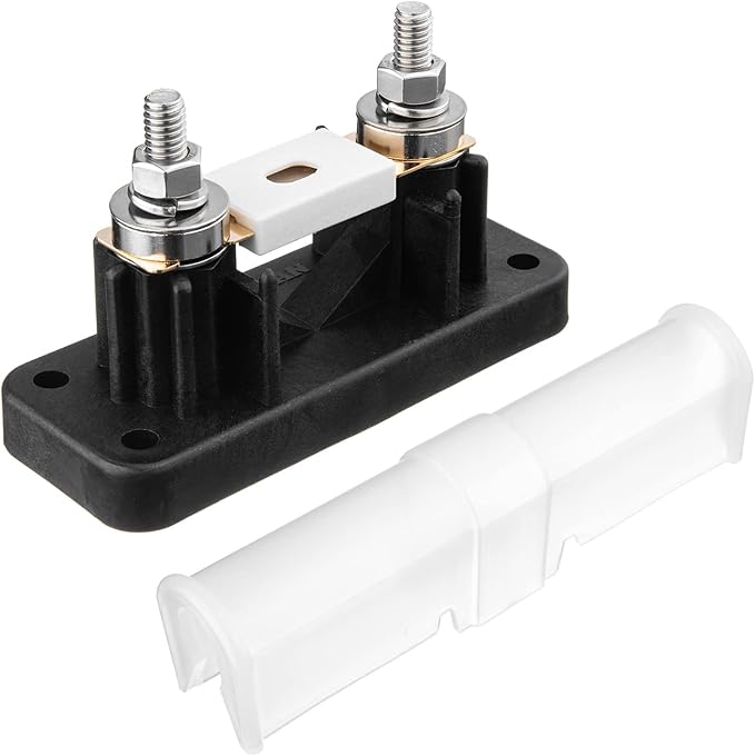 Spartan Power Large Black ANL Fuse Holder Black