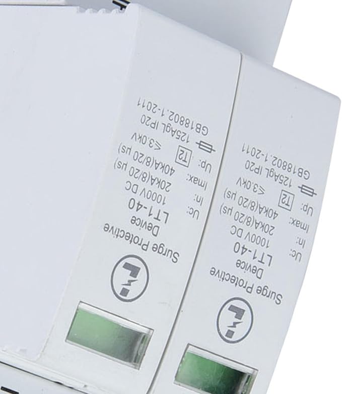 2P Protective Device DC Photovoltaic Protector Low Voltage Arrester Arrester Minimal Maintenance Providing You with Hassle Solution Protecting Protective Device Protector (2P40KA)