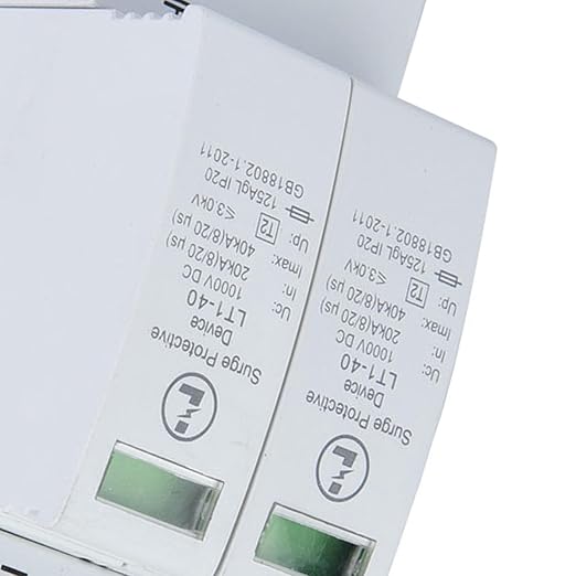 40KA Surge Protective Device, PC Flame Retardant Universal Surge Protection Device with 2P Installation Method for Circuit Breaker