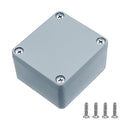 Outdoor Aluminum Enclosure Project Box Waterproof Electrical Box Gray 2.5"x2.3"x1.4"