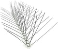Bird-X STS-24 Regular Width 6-inch Stainless Steel Bird Spikes, Metal Pigeon Barrier, 24 Feet 6 Inch Wide Coverage