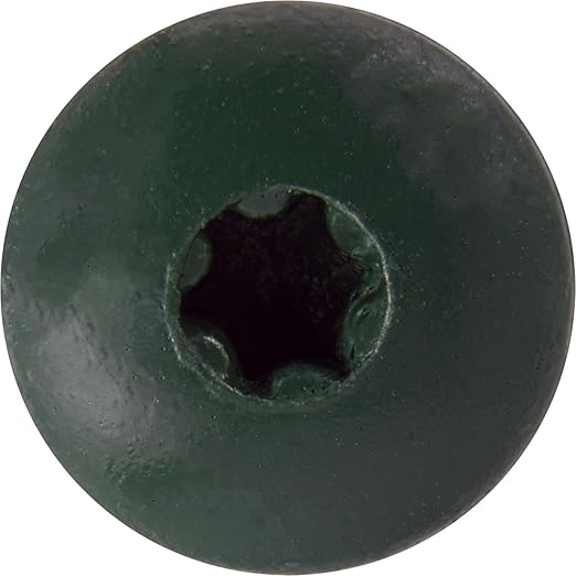 10 x 1 Evergreen - Low Profile Star Head Roofing Screws - HI-LO Thread - Metal to Wood - T25 Torx Drive Head - EPDM Washer. 1 x 250 Count Bag - 250 Screws