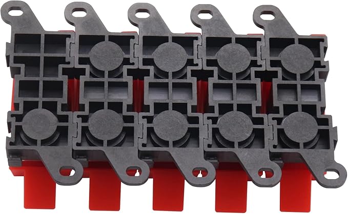 4way Midi Fuse Holder Automotive Marine Boat Car Audio Brass Fuse Blocks Midi Holder 1in 4 Out with 30A 60A 100A Midi Fuses Distribution Block