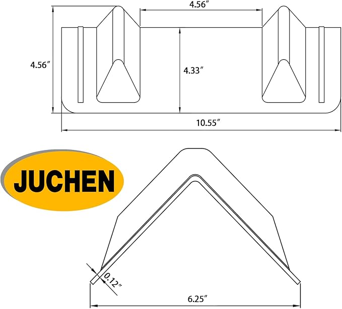 JUCHEN Flatbed Edge Protector, Edge Corner Tie Down Protector, Cargo Corner Protector，Protects Cargo Edges from Wear and Tear（30Pack）